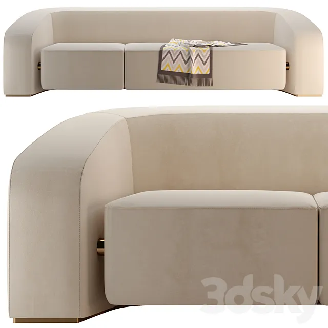 sofa LS06 by Luca Stefano 3DModel sofa LS06 by Luca Stefano 3DModel