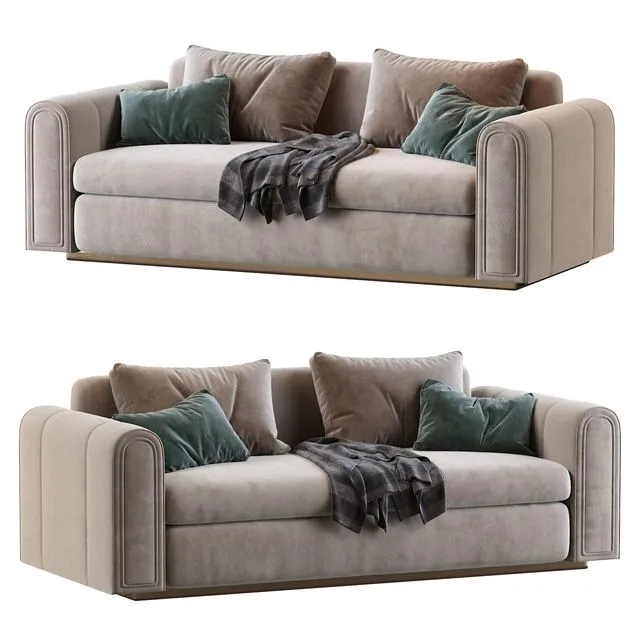 Sofa Ludovica Mascheroni 3D Model Sofa Ludovica Mascheroni 3D Model