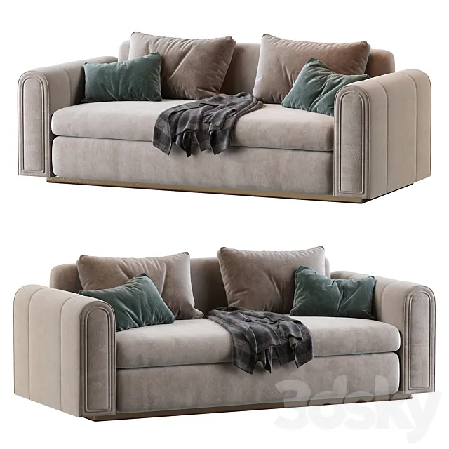 Sofa Ludovica Mascheroni 3D Model Sofa Ludovica Mascheroni 3D Model