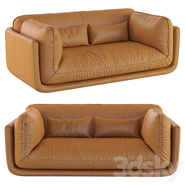 Sofa LXR30 Lunetta by Leolux Lx 3D Model Sofa LXR30 Lunetta by Leolux Lx 3D Model