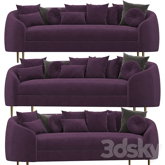 Sofa Made Trudy 3D Model