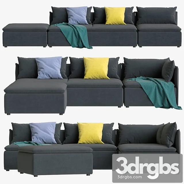 Sofa Made Victor (full set) 2 3D Model Download Sofa Made Victor (full set) 2 3D Model Download