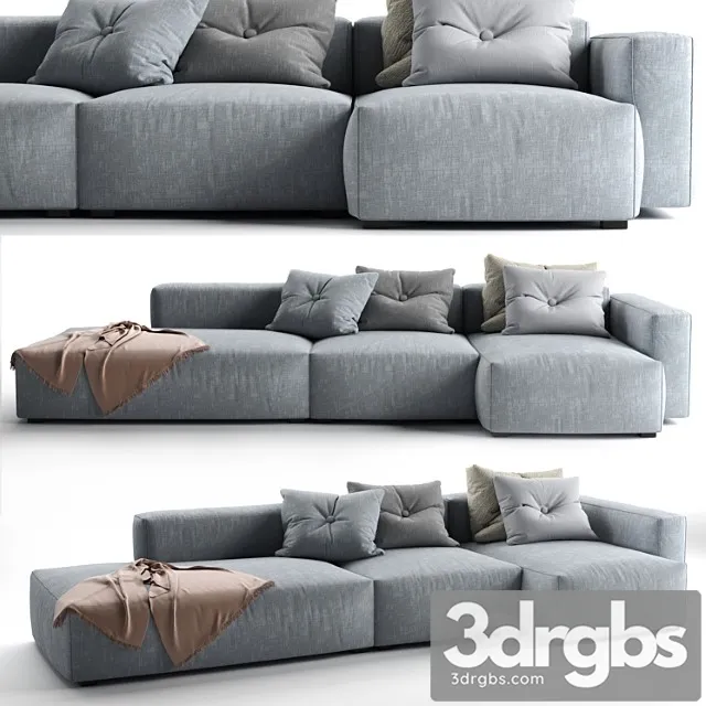 Sofa Mags Soft 3D Model Download Sofa Mags Soft 3D Model Download