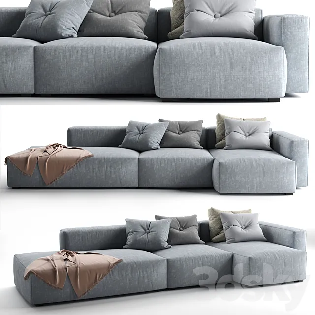 Sofa MAGS SOFT 3DModel