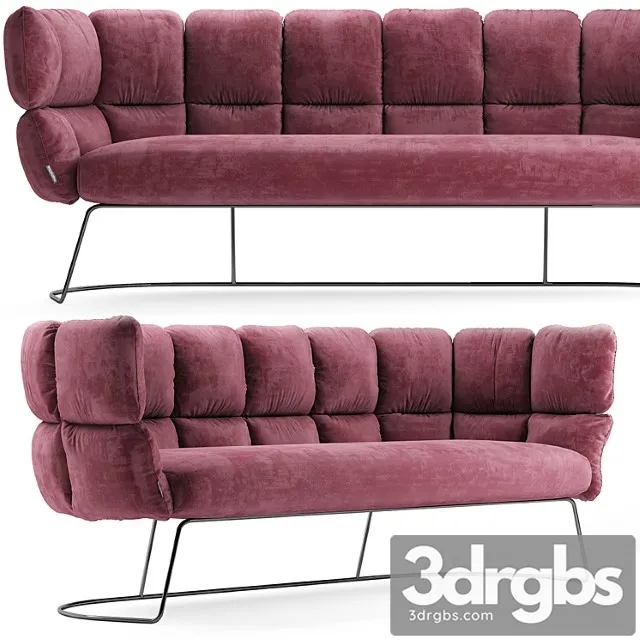 Sofa manerba undecided 2 3D Model Download Sofa manerba undecided 2 3D Model Download