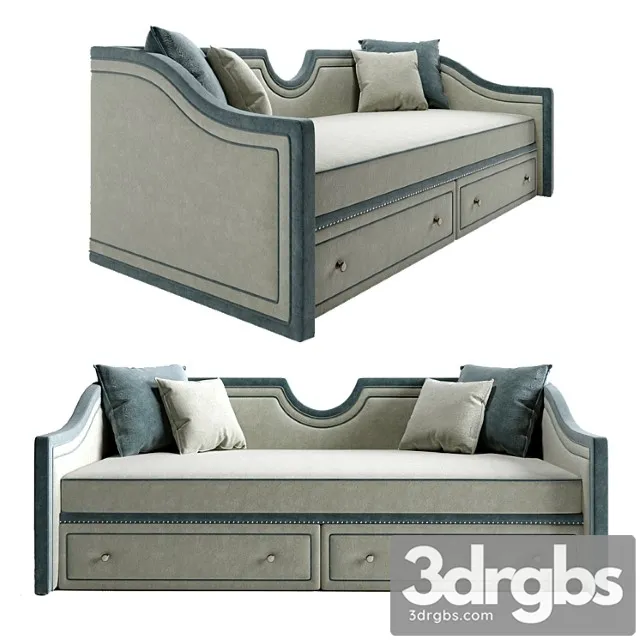 Sofa manifesto silver 2 3D Model Download Sofa manifesto silver 2 3D Model Download