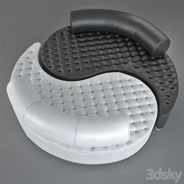 Sofa Marilen VGnewtrend Home Decor 3D Model