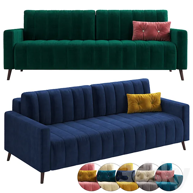 Sofa Markful 3D Model Sofa Markful 3D Model
