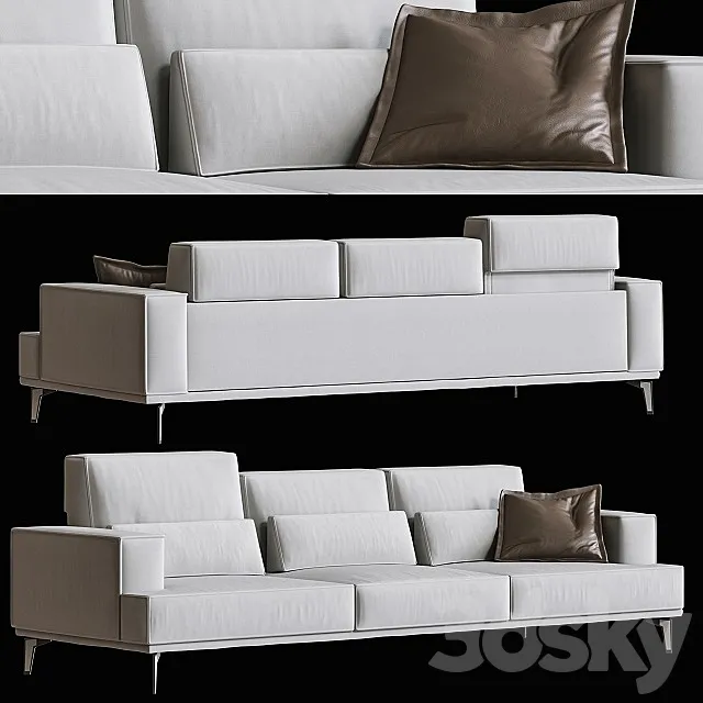 Sofa Maxdivani Groove 3DModel