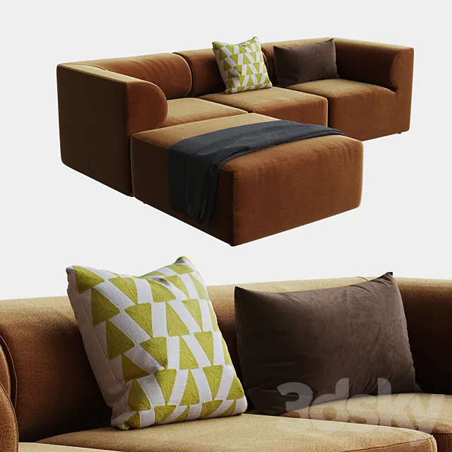 Sofa. Menu Eave 3DModel
