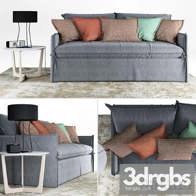 Sofa Milano Bedding Clarke 3D Model Download Sofa Milano Bedding Clarke 3D Model Download