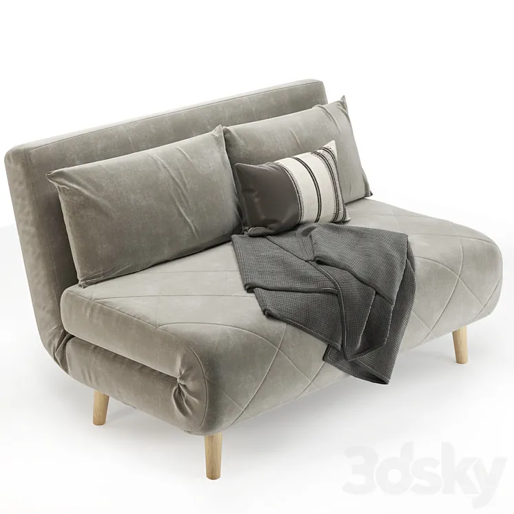 Sofa Milken 3D Model Free Download