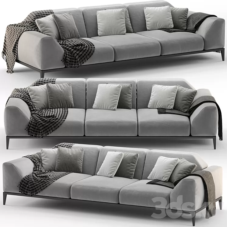 Sofa Minimomoassimo FORTYFIVE 3D Model Sofa Minimomoassimo FORTYFIVE 3D Model