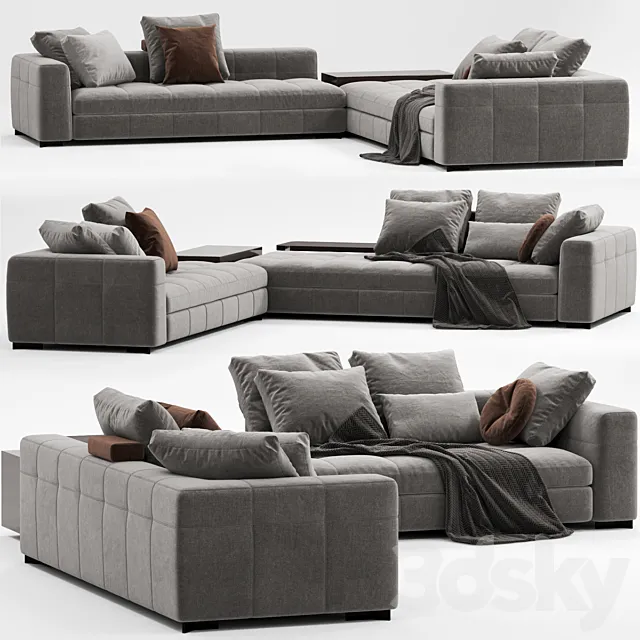 Sofa Minotti Blazer 3DModel