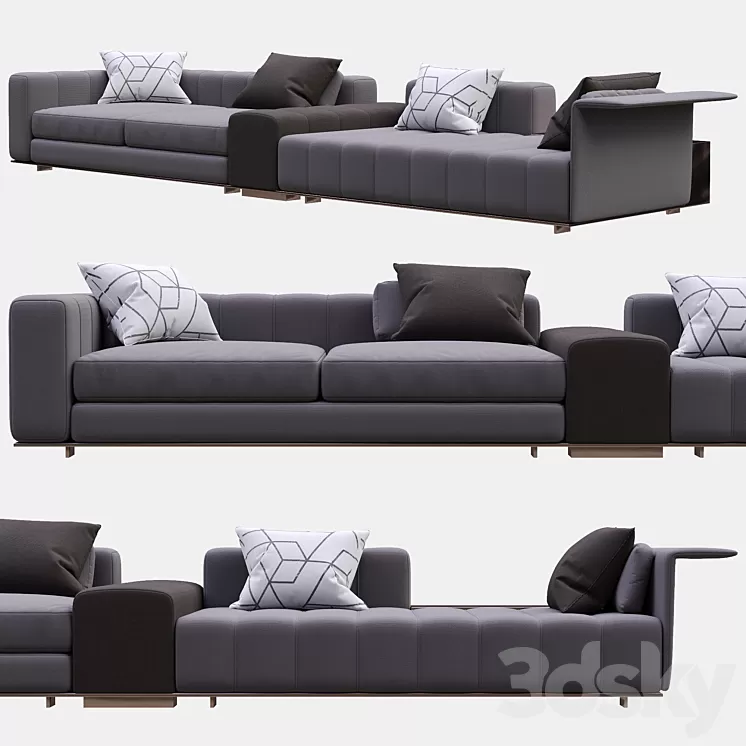 Sofa MINOTTI FREEMAN 3D Model