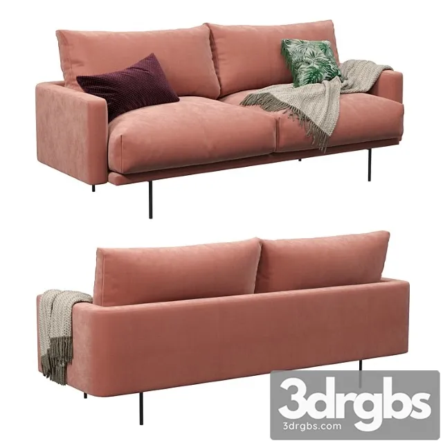 Sofa misl 2 3D Model Download Sofa misl 2 3D Model Download