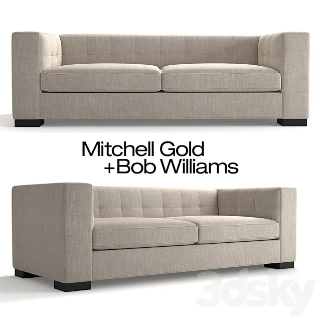 Sofa Mitchell Gold Bronson 3DModel