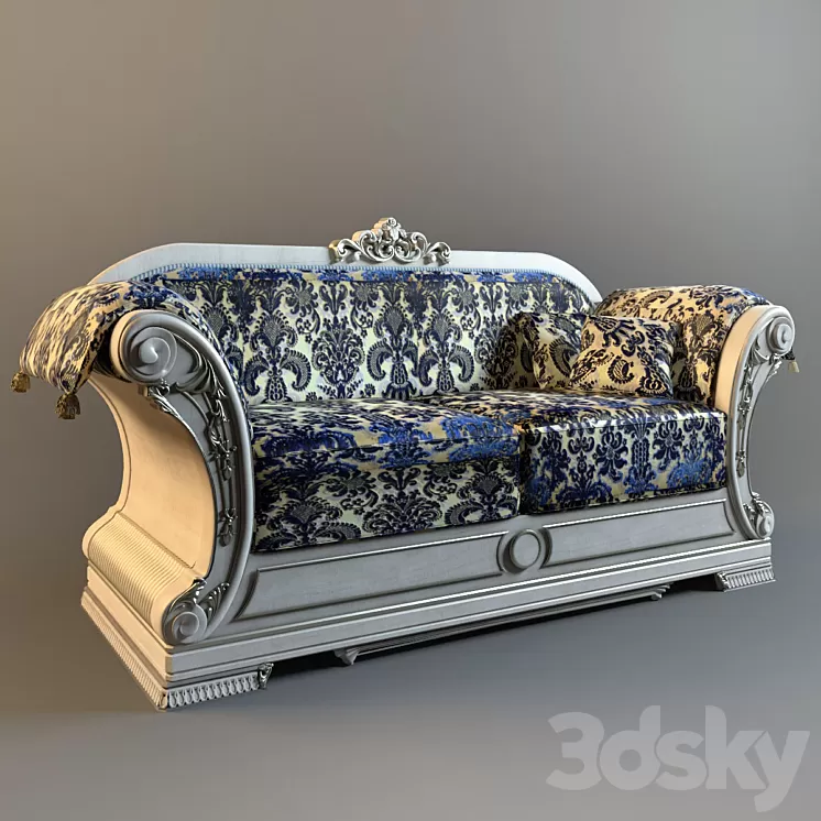 Sofa MOBLESA 3D Model Sofa MOBLESA 3D Model