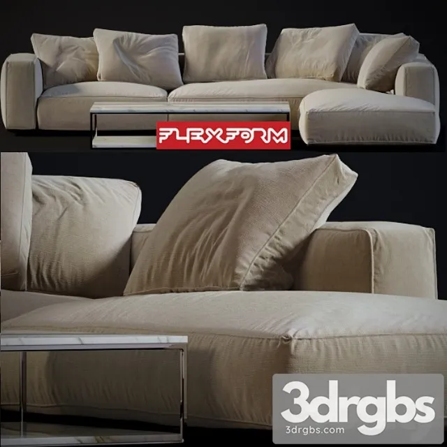 Sofa Module No Grandemare 1 3D Model Download Sofa Module No Grandemare 1 3D Model Download