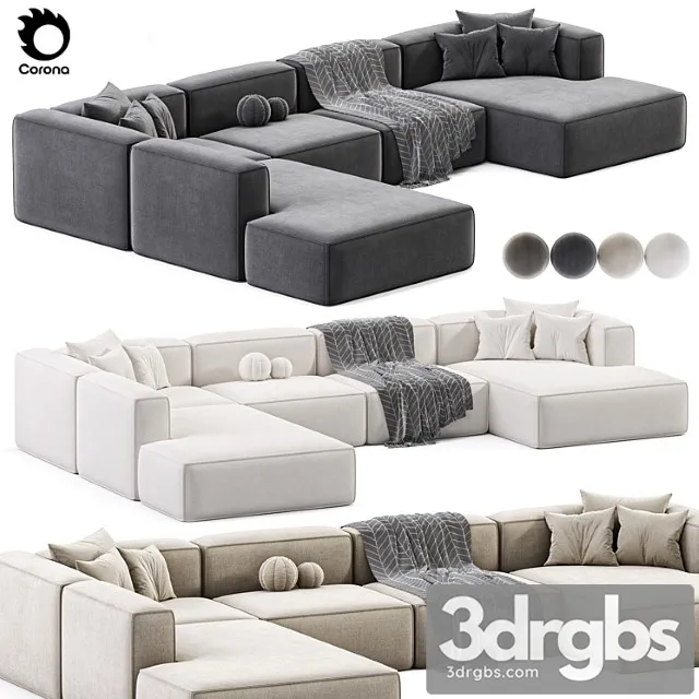 Sofa Modulova 3D Model Download Sofa Modulova 3D Model Download