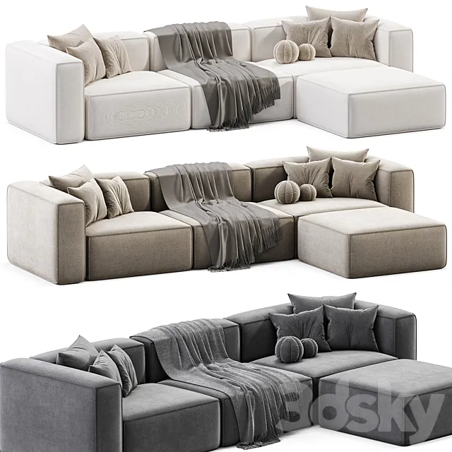 Sofa Modulowa By Westwing 3D Model