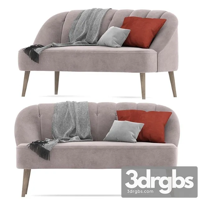 Sofa mona 2 3D Model Download Sofa mona 2 3D Model Download