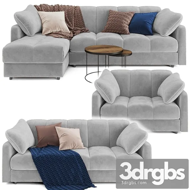 Sofa moon 111 2 2 3D Model Download Sofa moon 111 2 2 3D Model Download