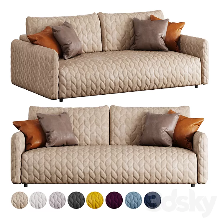 Sofa MOON 162 3D Model