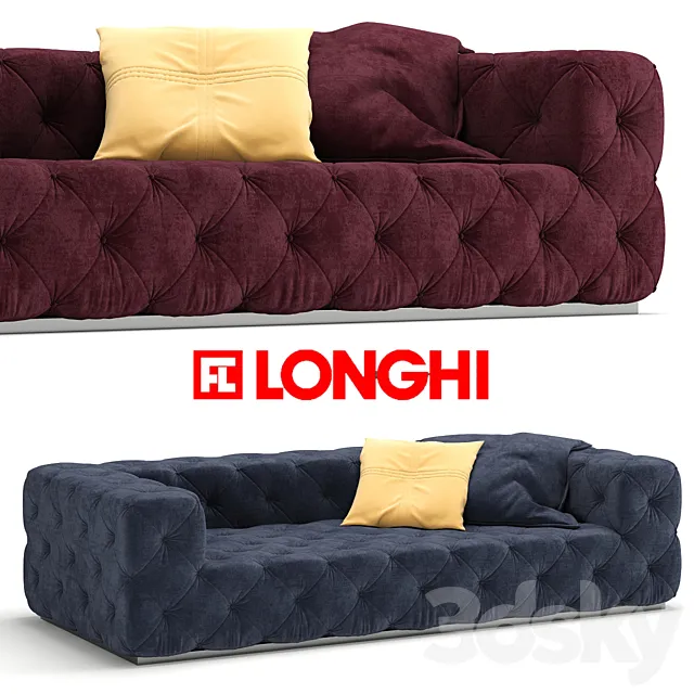 Sofa Must Longhi 3D Model Sofa Must Longhi 3D Model