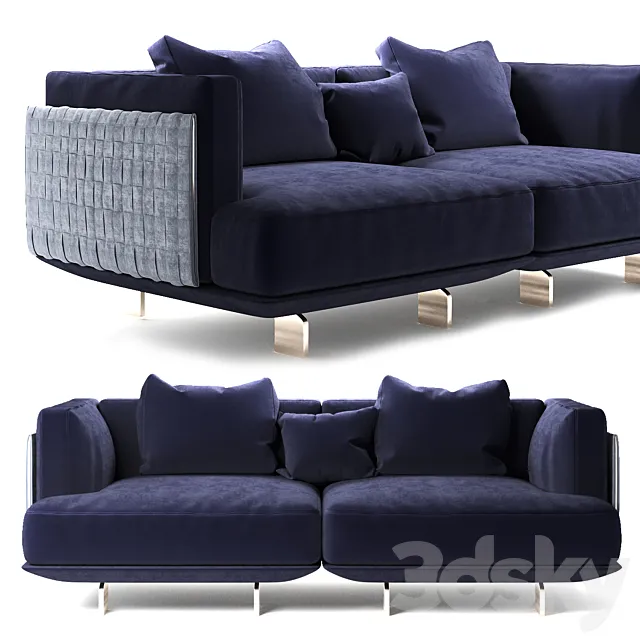 Sofa natuzzi campus 3DModel