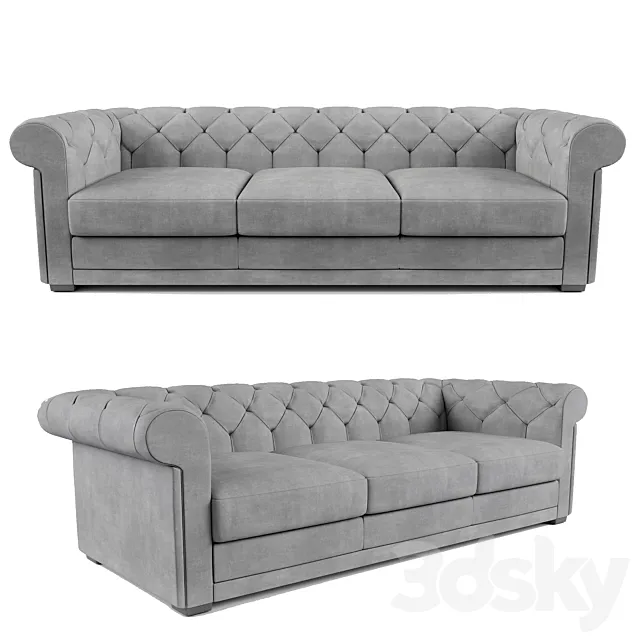 Sofa Natuzzi Carisma 3DModel Sofa Natuzzi Carisma 3DModel