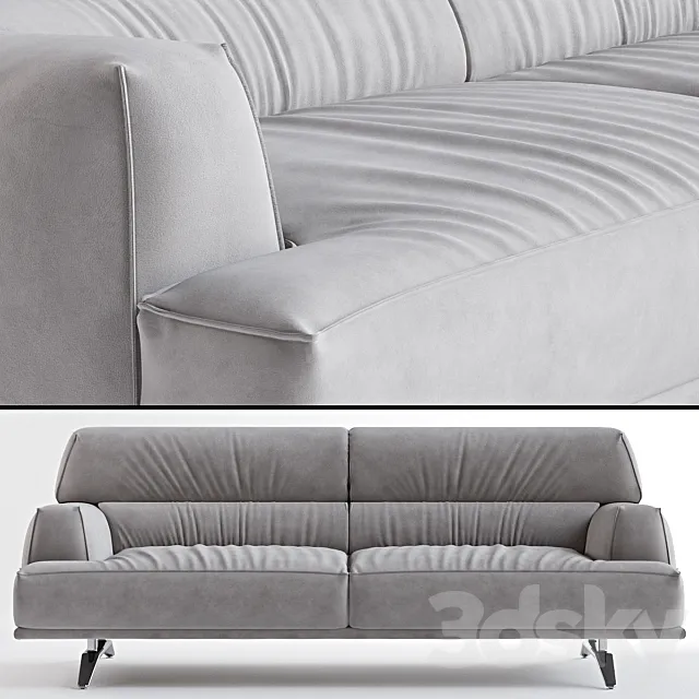 Sofa NATUZZI FLAMINGO 3DModel Sofa NATUZZI FLAMINGO 3DModel
