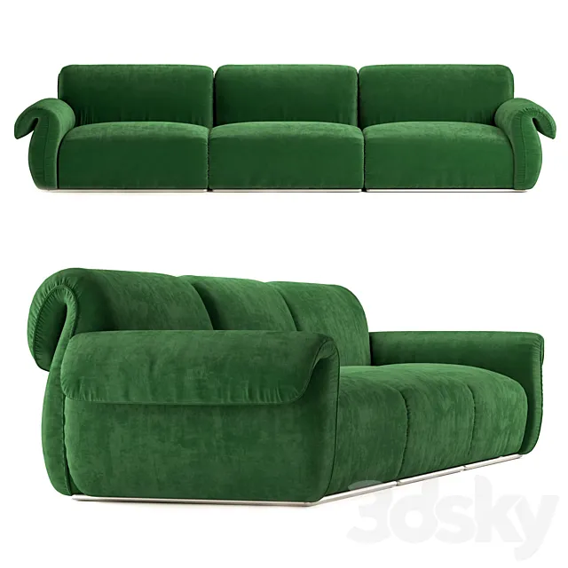 Sofa Natuzzi Icon 3DModel