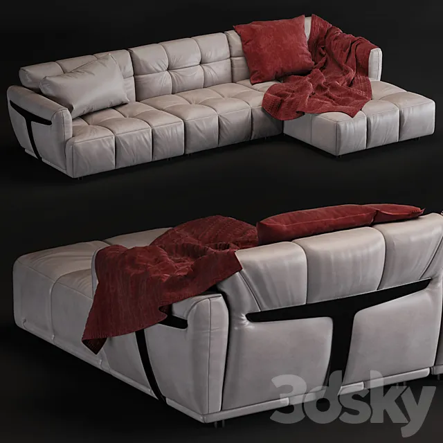 Sofa Natuzzi Italia Herman 3DModel