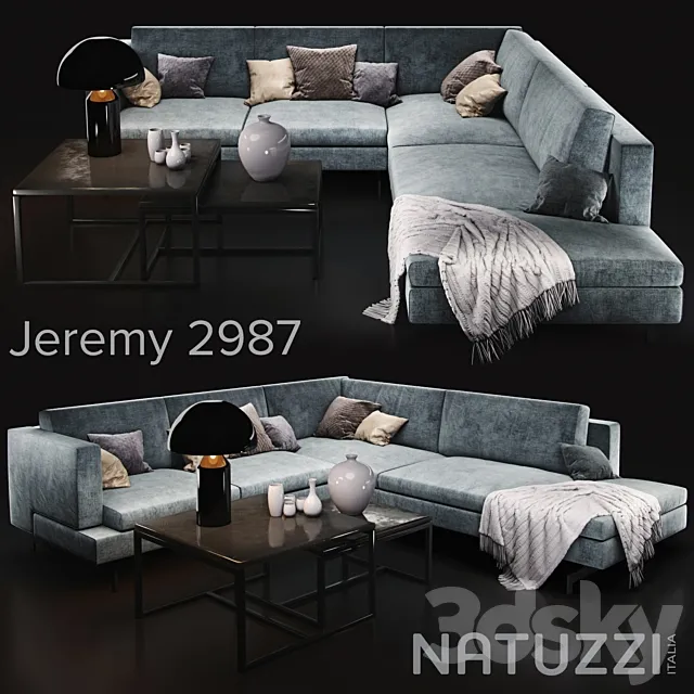 Sofa Natuzzi Jeremy 3DModel