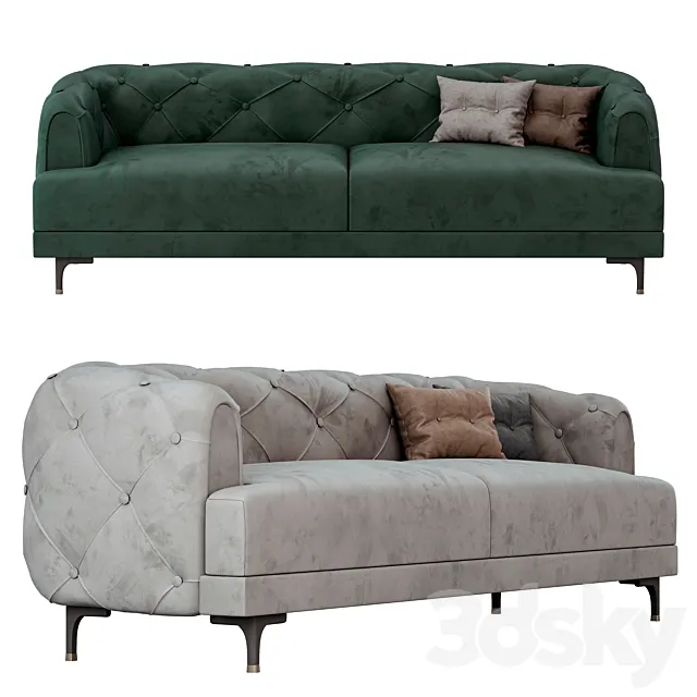 sofa navona 3D Model sofa navona 3D Model