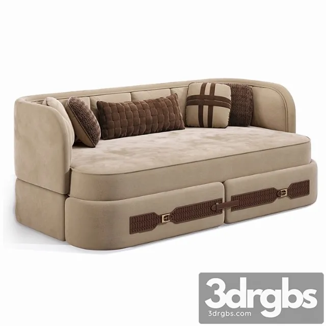 Sofa Norden Irina Buzakova 3D Model Download Sofa Norden Irina Buzakova 3D Model Download