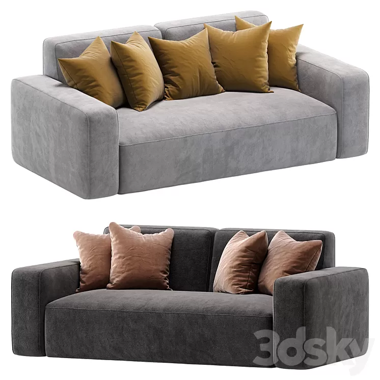 Sofa NORMAN 1 by Cazarina Interiors\/Диван НОРМАН 3D Model Free Download Sofa NORMAN 1 by Cazarina Interiors\/Диван НОРМАН 3D Model Free Download