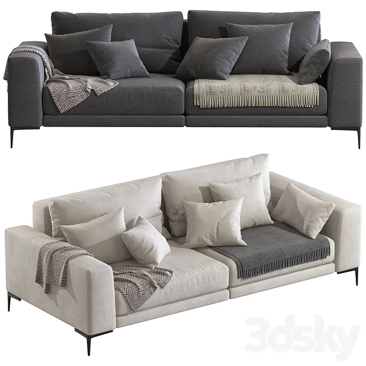 Sofa NORTON 3D Model Free Download