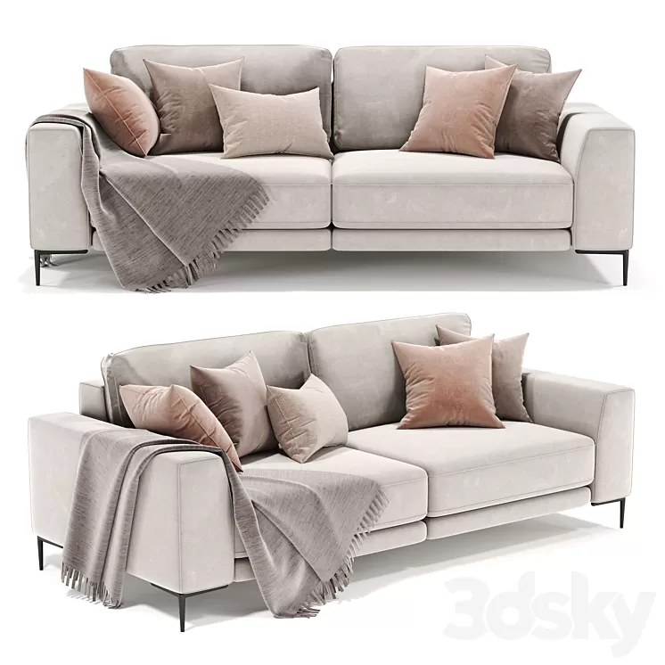 Sofa Norton 3D Model Free Download