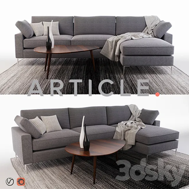 Sofa NOVA 3D Model