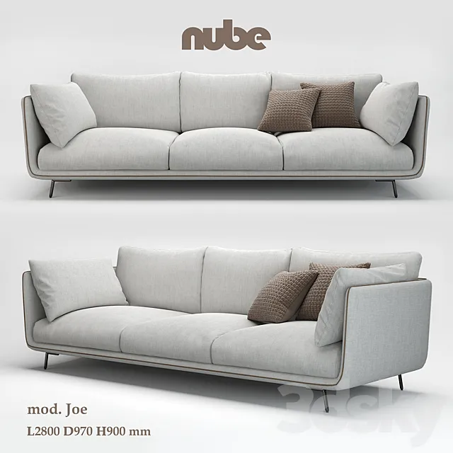 sofa Nube Joe 3DModel sofa Nube Joe 3DModel