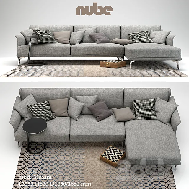 sofa Nube Maxim 3DModel sofa Nube Maxim 3DModel
