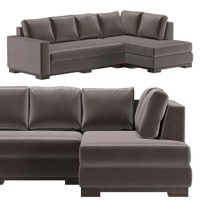 Sofa Ocean corner 3D Model Sofa Ocean corner 3D Model