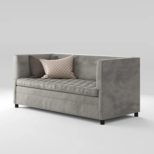 Sofa Old Hickory Tannery Strauss Sofa 3D Model Sofa Old Hickory Tannery Strauss Sofa 3D Model