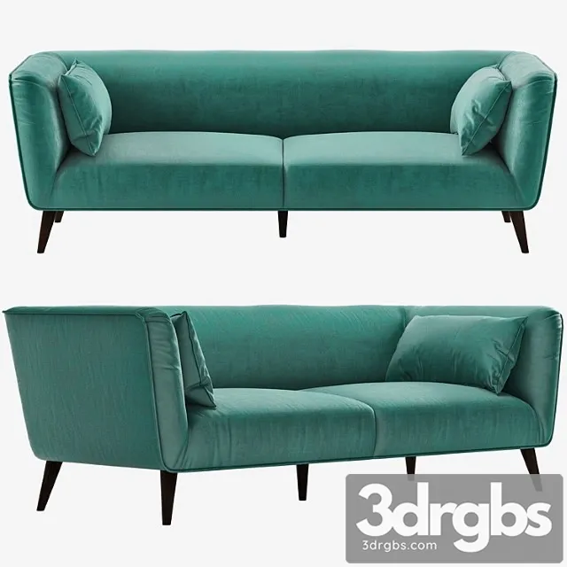 Sofa Olost 229x95x78 La forma (julia grup) 2 3D Model Download Sofa Olost 229x95x78 La forma (julia grup) 2 3D Model Download