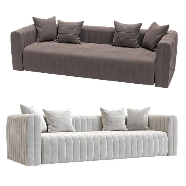 Sofa OM KULT-HOME BARDI 15.36 3D Model Sofa OM KULT-HOME BARDI 15.36 3D Model