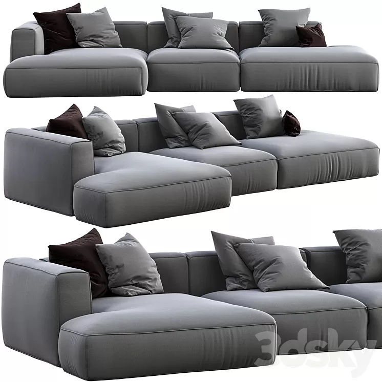 Sofa One Mebel Roxen 3D Model Sofa One Mebel Roxen 3D Model