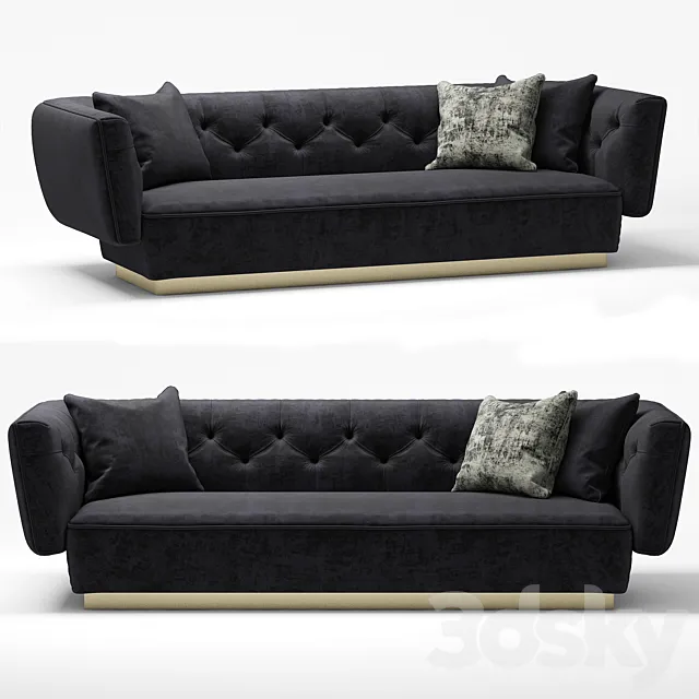 Sofa opera contemporary ivonne 3D Model