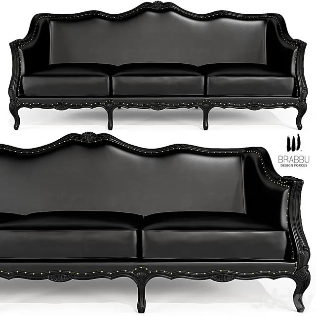 Sofa Ottawa Brabbu 3D Model Sofa Ottawa Brabbu 3D Model